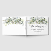Eukalyptus Floral Wedding Ceremony Gästebuch (Voll)