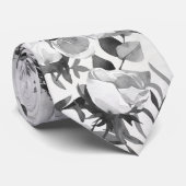 Eukalyptus floral Wedding Krawatte (Gerollt)