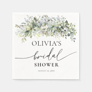 Eukalyptus Floral Wedding Zeremony Napkin Serviette