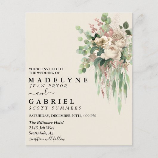 Eukalyptus florale Creme (Vorderseite)