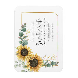 Eukalyptus florale Hochzeit Sonnenblumen Sichern D Magnet