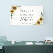 Eukalyptus florales Brautparty Banner (Messeveranstaltung)