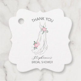 Eukalyptus florales Brautparty Geschenkanhänger