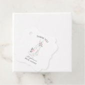 Eukalyptus florales Brautparty Geschenkanhänger (Beispiel)