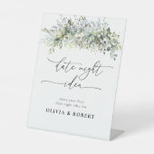 Eukalyptus florales Datum Abfahrt Sockelschild (Vorderseite)