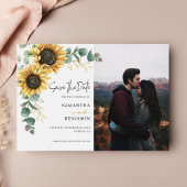 Eukalyptus florales Foto Hochzeit Save The Date