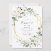 Eukalyptus-Florentiner Einladung (Vorderseite)