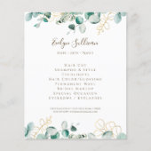 Eukalyptus-Flyer Flyer (Vorne)