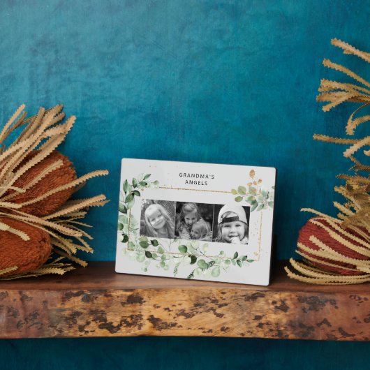 Eukalyptus Foliage 3 Foto Fotoplatte (Seite)