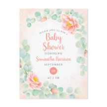 Eukalyptus Foliage Blumenpfirsichdusche