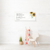 Eukalyptus Foliage Brautparty Banner (Insitu)