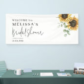 Eukalyptus Foliage Brautparty Banner (Messe)