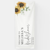 Eukalyptus Foliage Brautparty Banner (Vertikal)