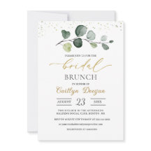 Eukalyptus Foliage Bridal Brunch