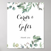 Eukalyptus Foliage Delight Cards und Geschenkzeich Poster (Vorne)