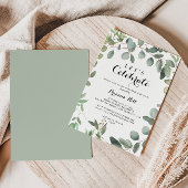 Eukalyptus Foliage Delight Feiern wir Party Einladung
