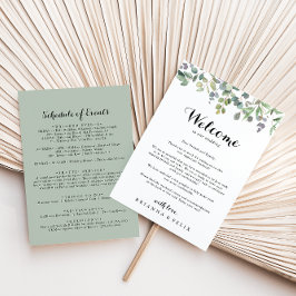 Eukalyptus Foliage Delight Wedding Willkommensbrie