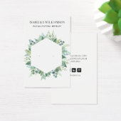 Eukalyptus Foliage Earring Juwelier Display (Schreibtisch)