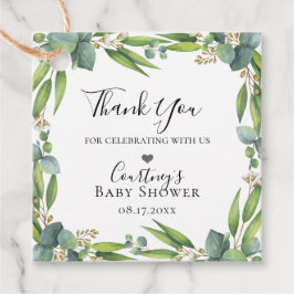 Eukalyptus-Foliage Geschenkanhänger