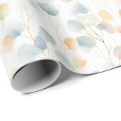 Eukalyptus Foliage Geschenkpapier (Rolleneckpunkt)