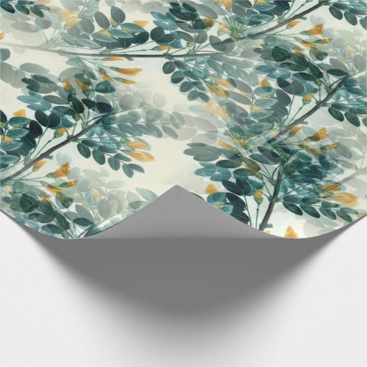 Eukalyptus Foliage Geschenkpapier (Ecke)