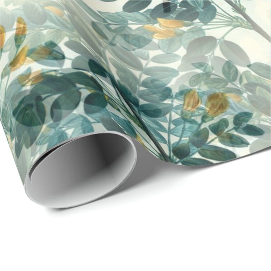 Eukalyptus Foliage Geschenkpapier (Rolleneckpunkt)