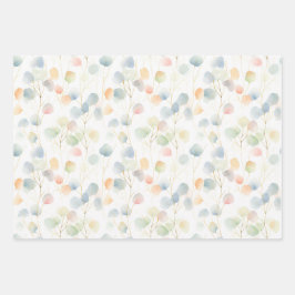 Eukalyptus Foliage Geschenkpapier Set