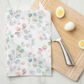 Eukalyptus Foliage Geschirrtuch (Viertel Falte)