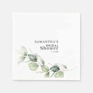 Eukalyptus Foliage Greenerity Brautparty Paper Serviette