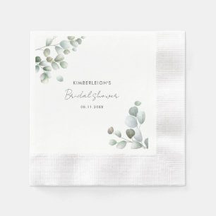 Eukalyptus Foliage Greenery Brautparty Serviette