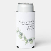 Eukalyptus Foliage Junggeselinnen-Abschied Selters Dosenkühler (Seltzer Vorderseite)