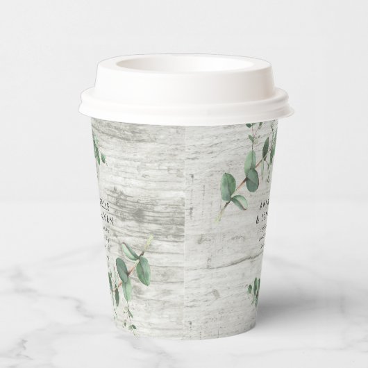 Eukalyptus foliage pappbecher (Rechts)