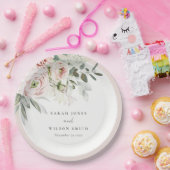 Eukalyptus Foliage Pappteller (Party)