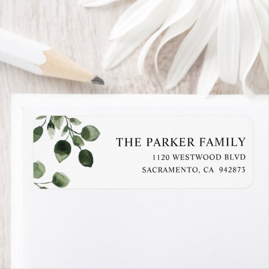 Eukalyptus Foliage - Rücksendeadresse (Insitu)