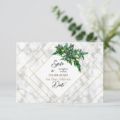 Eukalyptus Foliage Rustikaler, grüner Marmor (Stehend Vorderseite)