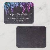 Eukalyptus Foliage Save the Date Mitteilungskarte (Vorne/Hinten)