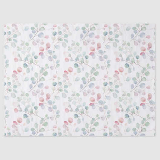 Eukalyptus Foliage Seidenpapier (Vorderseite)