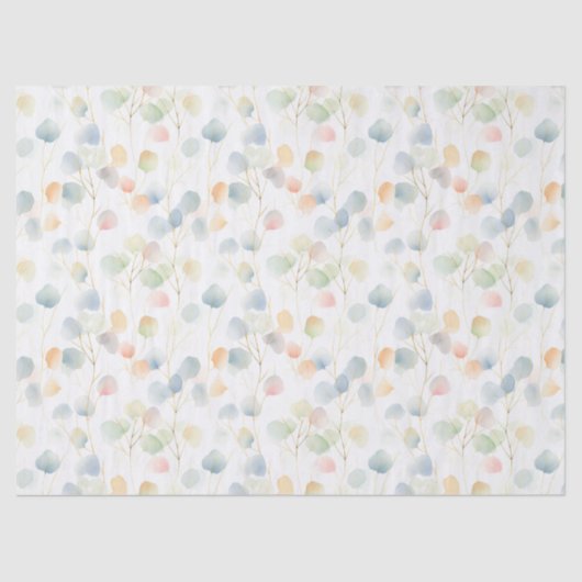 Eukalyptus Foliage Seidenpapier (Vorderseite)