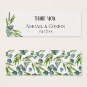 Eukalyptus Foliage Wedding-Tag (Vorne & Hinten)