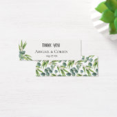 Eukalyptus Foliage Wedding-Tag (Schreibtisch)