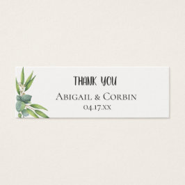 Eukalyptus Foliage Wedding-Tag