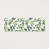 Eukalyptus Foliage Wedding-Tag (Rückseite)