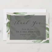 Eukalyptus-Foto Dankeskarte (Vorderseite)