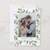 Eukalyptus-Foto Dankeskarte (Vorderseite)