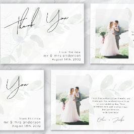 Eukalyptus-Foto Dankeskarte