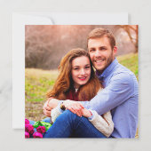 Eukalyptus-Foto Einladung (Rückseite)