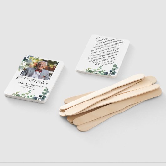 Eukalyptus-Foto Fächer (Non-assembled)