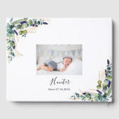 Eukalyptus-Foto Gästebuch (Rückseite)