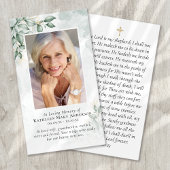 Eukalyptus-Foto-Gedenkkarte