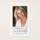 Eukalyptus-Foto-Gedenkkarte (Vorderseite)